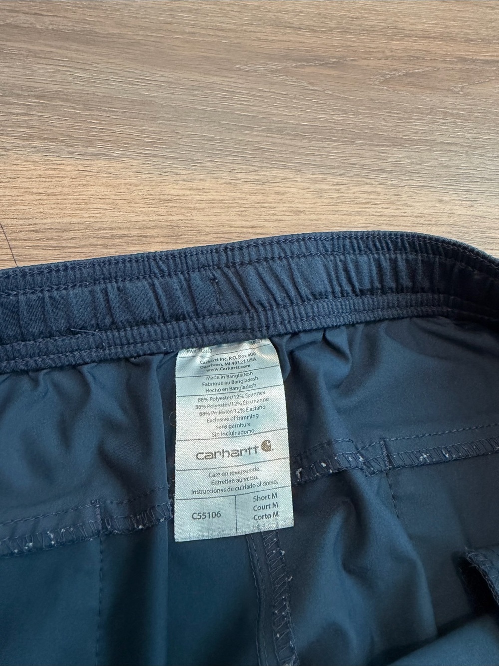 Carhartt Force Scrub Top & Pants Matching Set Navy Blue Medical Workwear Medium - Picture 11 of 12